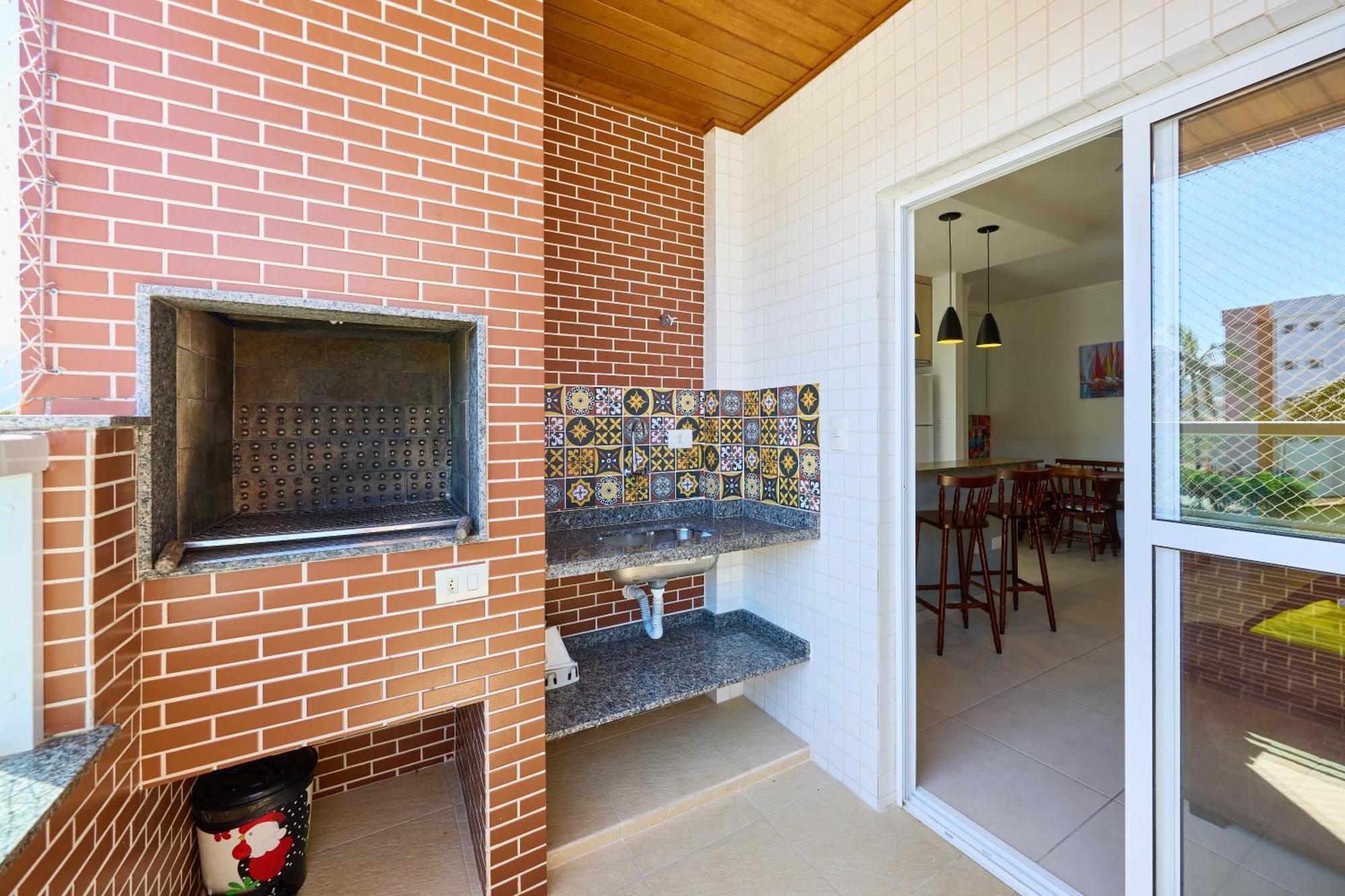 Apto Confortavel, Com Churrasqueira, Ar Condicionado E Piscina, No Itagua Em Ubatuba, Recanto 26 * Ubatuba