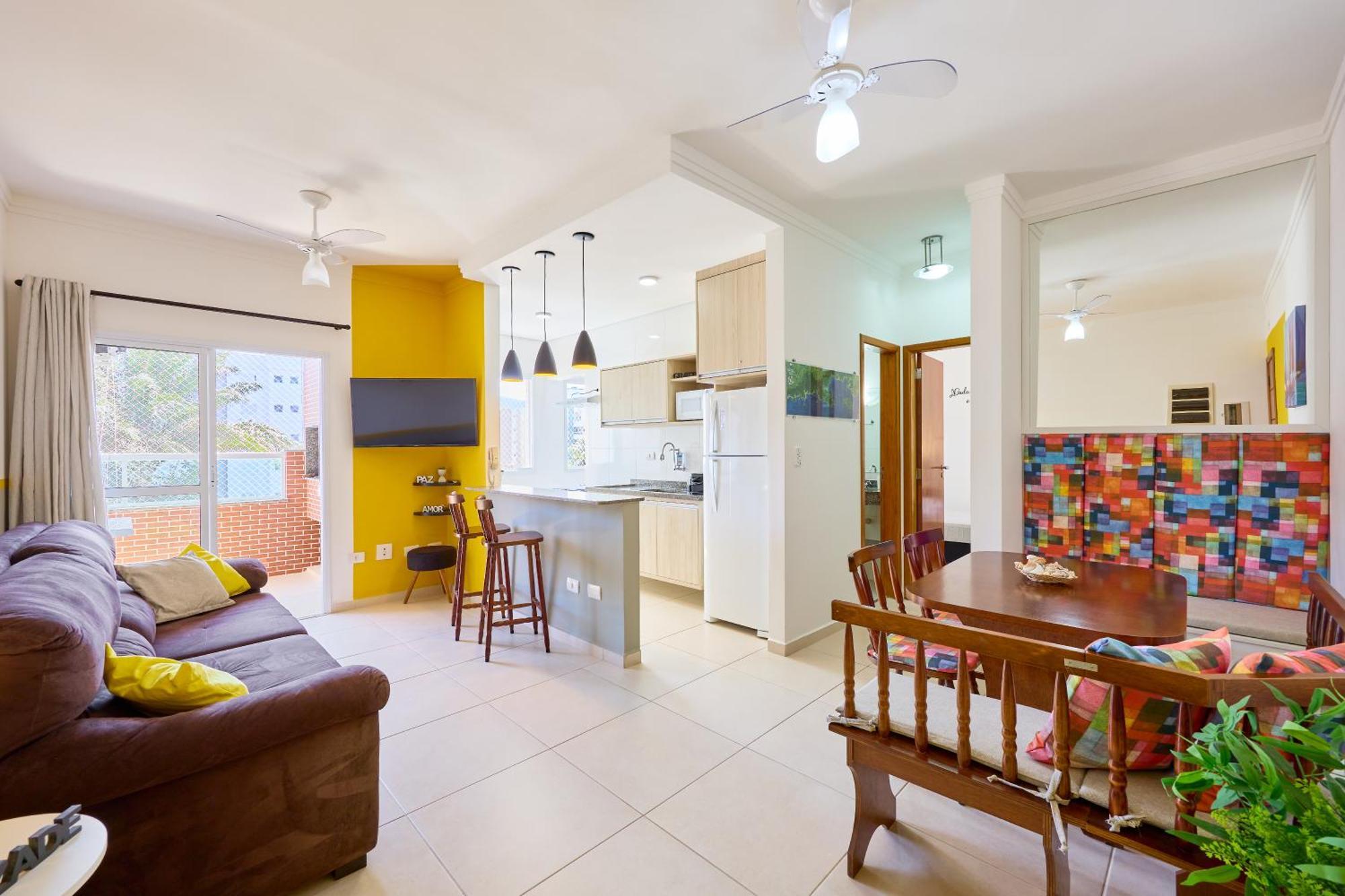 Apto Confortavel, Com Churrasqueira, Ar Condicionado E Piscina, No Itagua Em Ubatuba, Recanto 26 Apartamento