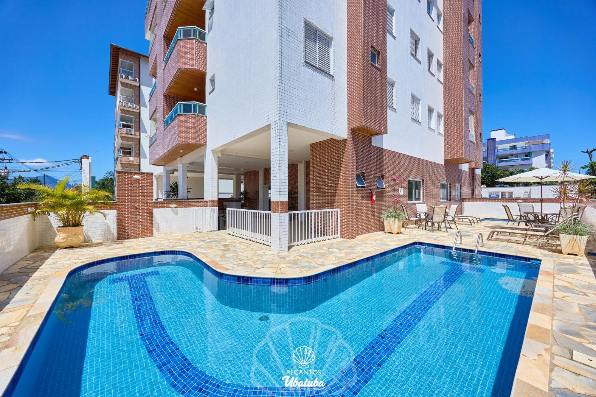 Apartamento Apto Confortavel, Com Churrasqueira, Ar Condicionado E Piscina, No Itagua Em Ubatuba, Recanto 26 Ubatuba