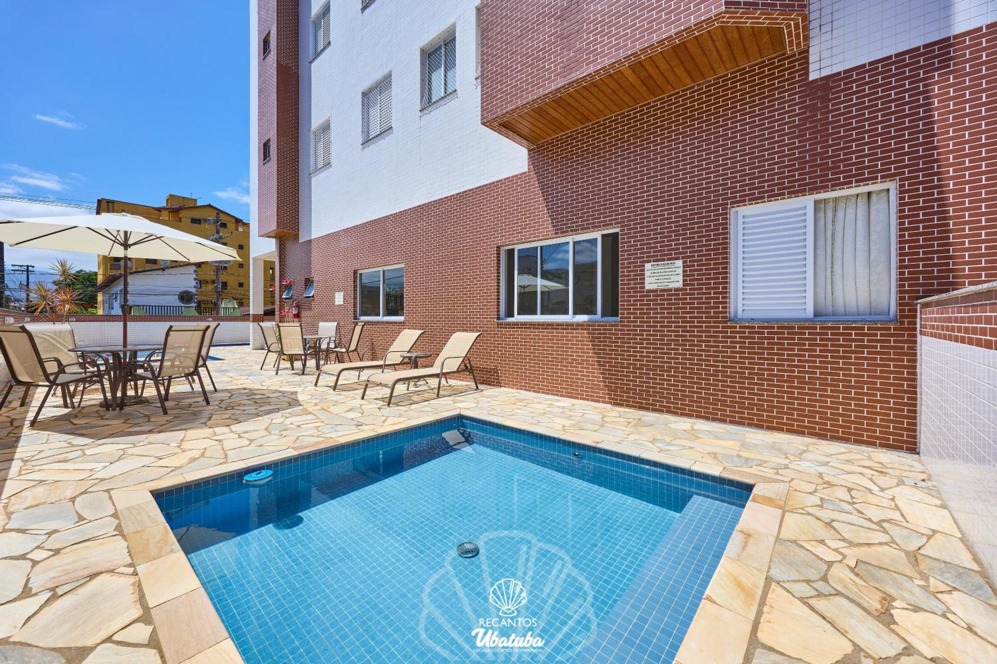 Apartamento Apto Confortavel, Com Churrasqueira, Ar Condicionado E Piscina, No Itagua Em Ubatuba, Recanto 26 Ubatuba