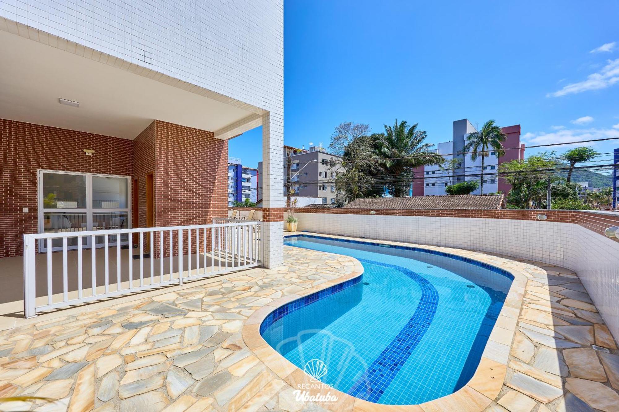 Apto Confortavel, Com Churrasqueira, Ar Condicionado E Piscina, No Itagua Em Ubatuba, Recanto 26 *